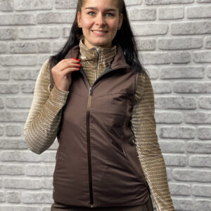 Luhta Akonvesi Bodywarmer Dark Brown - Afbeelding 3