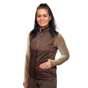 Luhta Akonvesi Bodywarmer Dark Brown - Afbeelding 4