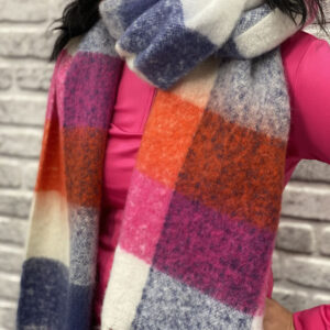 Luhta Naanjoki Shawl Dark Blue - Afbeelding 4
