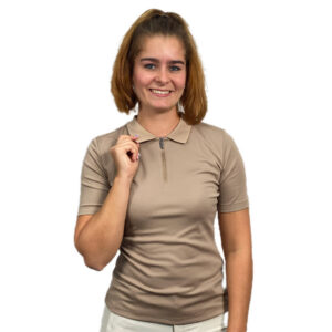 Luhta Aerola Poloshirt Wet Sand