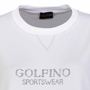 Golfino Stars On The Green Sweater Wit - Afbeelding 3