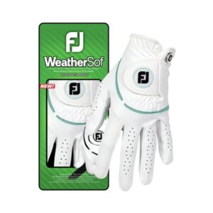 FootJoy Weathersof Glove White Seaglass