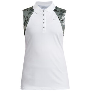 Rohnisch Leaf Sl Poloshirt Green Leaves