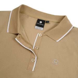 Luhta Hartikkala Polo Longsleeve Camel - Afbeelding 4
