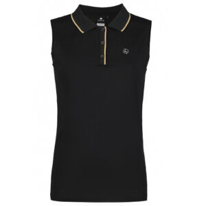 Luhta Hanttula Mouwloos Poloshirt Black - Afbeelding 3