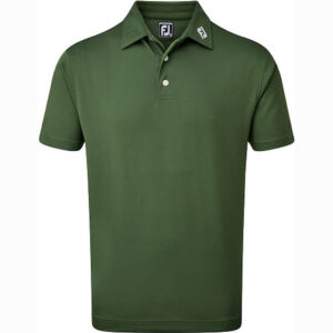 FootJoy Pique Heren Poloshirt Olive Logo DGC