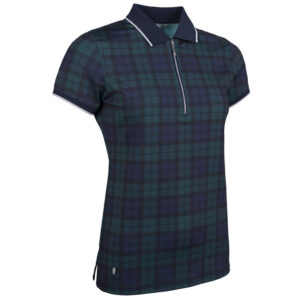 Glenmuir Amelia Poloshirt Tartan/Navy