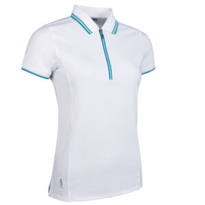 Glenmuir Stella Poloshirt White Lagoon