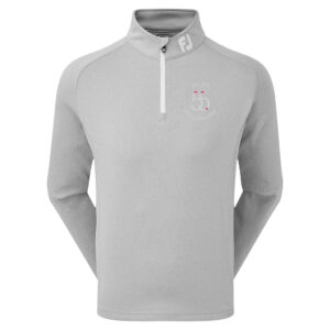 FootJoy  Chill Out Heren Pullover Heather Grey Logo DGC