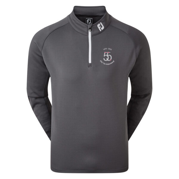 FootJoy Chill Out Heren Pullover Charcoal Logo DGC
