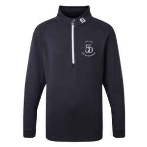 FootJoy Chill Out Junior Pullover Navy Logo DGC