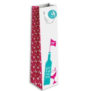 Surprizeshop - 3 pack Wine Bag - Get Me To The 19th Hole - Afbeelding 2