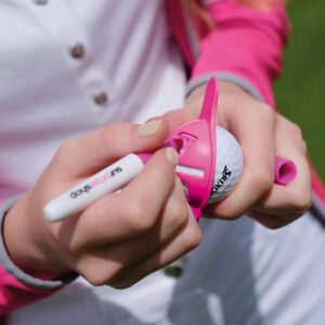 Surprizeshop golf ball liner hot pink – Bild 3