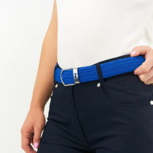 Royal Blue Stretch Golf Belt Lady Golfer - Afbeelding 2
