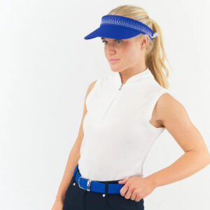 Royal Blue Stretch Golf Belt Lady Golfer - Afbeelding 3