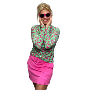 Callaway Floral Sun Protection Top Cheeky Pink – Bild 5