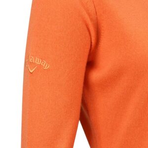 Callaway V-neck Merino Sweater Dark Nectarine - Afbeelding 4
