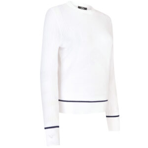 Callaway Chev Sweater With Tipping Brilliant White - Afbeelding 5