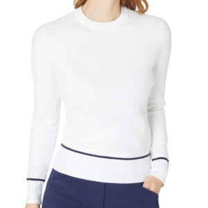 Callaway Chev Sweater With Tipping Brilliant White - Afbeelding 6