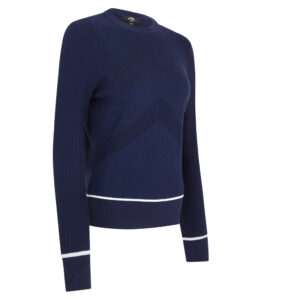Callaway Chev Sweater With Tipping Peacoat – Bild 3