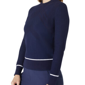 Callaway Chev Sweater With Tipping Peacoat – Bild 5