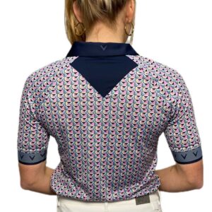 Callaway Chev Geo 1/2 Sleeve Polo Flintstone – Bild 5