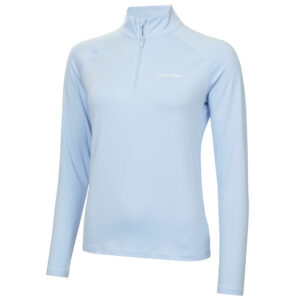 Calvin Klein Quarter Zip Top Blue Bell