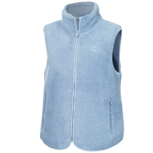 Calvin Klein Eira Bonded Fleece Gilet Glacial Blue