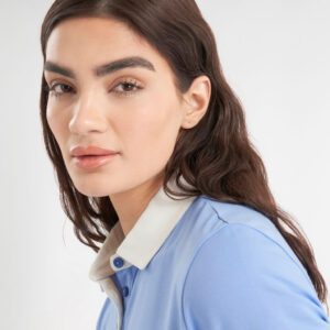 Calvin Klein Bellevue Damespolo Cornflower Blue – Bild 4