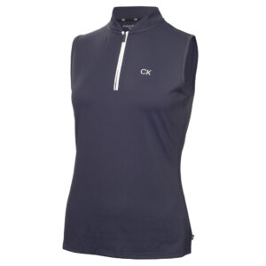 Calvin Klein Tattler Mouwloos Poloshirt Navy
