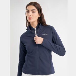 Calvin Klein Blanco Full Zip Top Navy – Bild 4