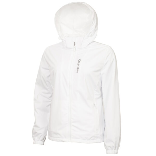 Calvin Klein Oso Hooded Windbreaker White