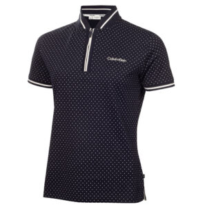 Calvin Klein Printed Poloshirt Navy