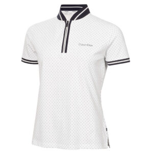 Calvin Klein Printed Poloshirt White