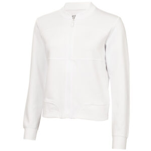 Calvin Klein Freya Full Zip Top White