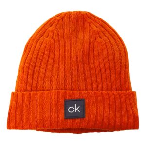 Calvin Klein Chunky Knit Beanie Blaze