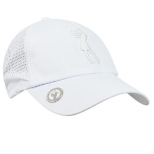 Lady Golfer Vented Cap White