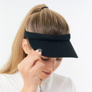 Surprizeshop Clip Visor Black incl Ballmarker – Bild 3
