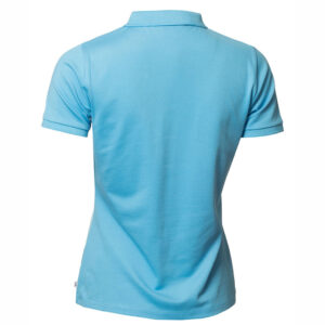 Calvin Klein Women's Performance Cotton Pique Polo Heritage Blue - Afbeelding 3
