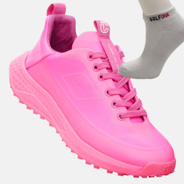Duca del Cosma Cortona Knockout Pink met gratis Golfdiva sokjes