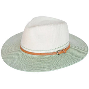 House Of Ord Bella Fedora Ivory/Sage 58 cm.