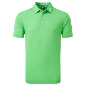FootJoy Pique Heren Poloshirt Green Logo DGC