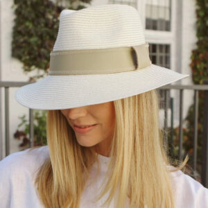 House of Ord Harper Fedora Ivory 58 cm. – Bild 2