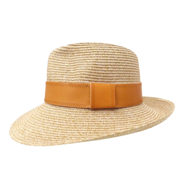 House Of Ord Harper Fedora Natural 58 CM