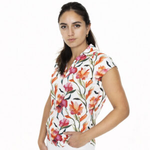 Func Factory Alice Top Big Flowers