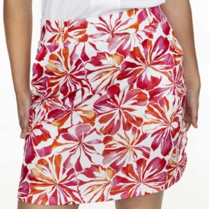 Func Factory Soft Skort Coral Flowers