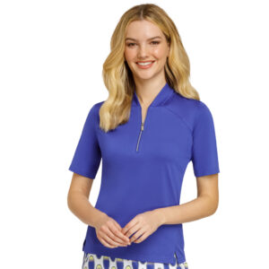 Tail Posie Poloshirt Deep Ocean - Afbeelding 3