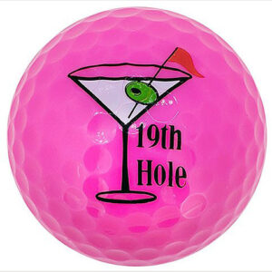 19th Hole Magenta Golfballen 3-pack – Bild 2