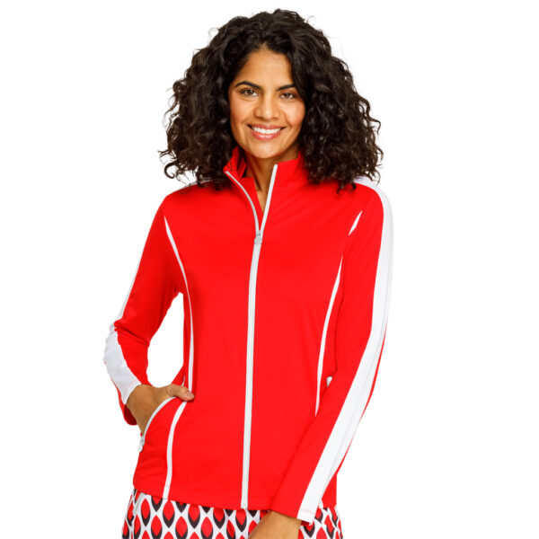 Tail Reilly Jacket Cardinal Red