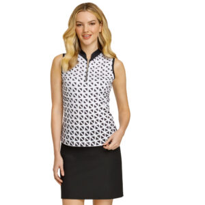 Tail Bixby Mouwloos Poloshirt Willow - Afbeelding 2